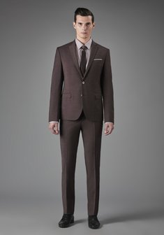 Свадебный мужской костюм ДЕШАМ-С3705. Классический однобортный.