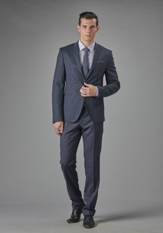 Свадебный мужской костюм ЛИЛИАН-С3708. Классический однобортный.