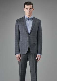 Свадебный мужской костюм УАЙТОН-С3730. Классический однобортный.