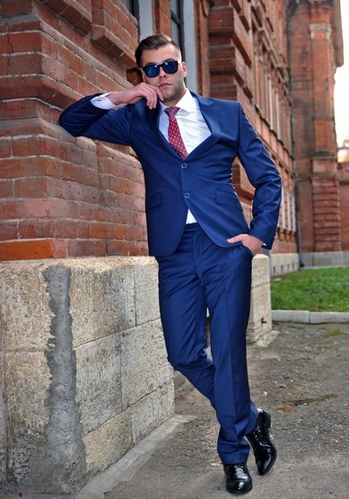 Свадебный мужской костюм 001-M2806 - Салон мужского костюма MAGMEN