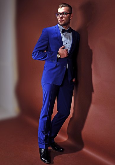 Свадебный мужской костюм 005-M2810 - Салон мужского костюма MAGMEN