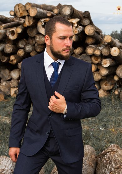 Свадебный мужской костюм DK4489-D3648 - Дом одежды DIBONI