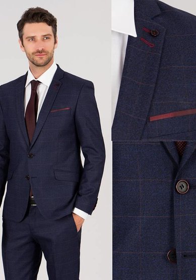 Свадебный мужской костюм S GERARDO-С3726 - Мужские костюмы Силуэт