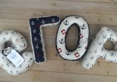 Мягкие буквы Л77357 - Мастер Наталья Леонова