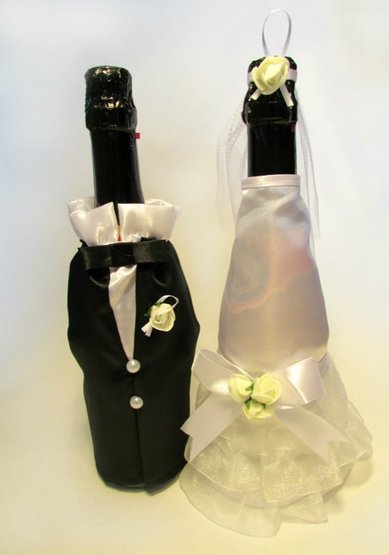 украшения для шампанского A91316 - Салон аксессуаров AllSvadba