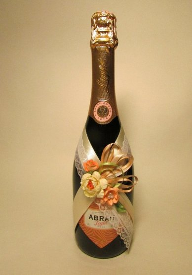 украшения для шампанского A91319 - Салон аксессуаров AllSvadba