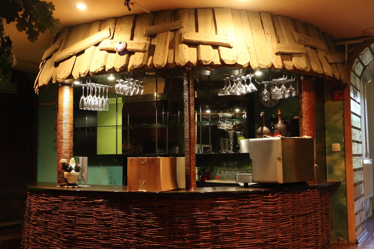 Ресторан при отеле Ёлки